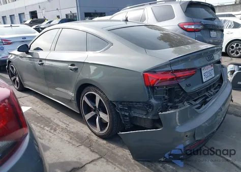 2023 Audi A5 Sportback Premium Plus 45 Tfsi S Line Quattro S Tronic z USA, uszkodzony, nr VIN WAUFACF5XPA033195